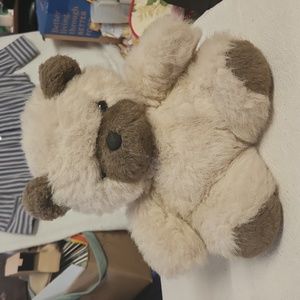 Vintage 1983 Etone Teddy Bear Plush Stuffed Animal Toy Preowned 12" Squatty Look